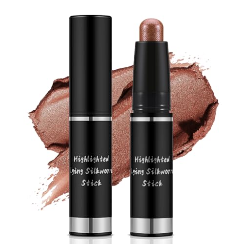 Apooliy Creme-Lidschatten-Stift,Wasserfester Lidschatten-Stift,Matte und schimmernde Lidschatten Multi-Stick,Langlebiges Augen-Makeup-Stift,Grün von Apooliy