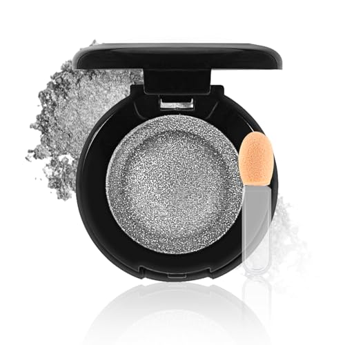 Apooliy Lilafarbener Glitzer-Lidschatten, Wasserfest, Lang haftend, Hochpigmentiert, Creme-Schimmer, Einzelner Puder, Augenschatten Apooliy Lilafarbener Glitzer-Lidschatten, Wasserfest, Lang haftend, Hochpigmentiert, Creme-Schimmer, Einzelner Puder, Augenschatten von Apooliy