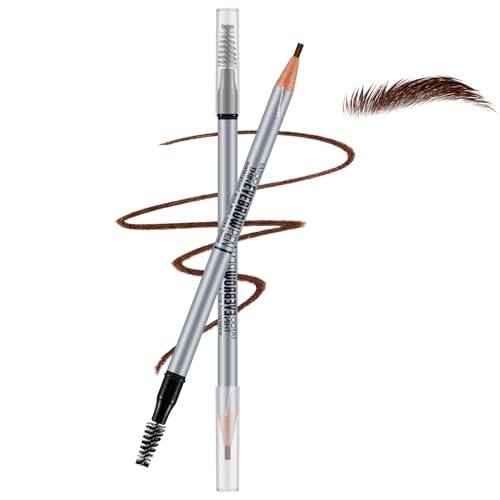 Apooliy Wasserfester Augenbrauenstift,Pull Cord Brow Pen Langlebig,Microblading Zubehör Augenbraue Zum Markieren Füllen Konturieren Augenbrauen Liners von Apooliy