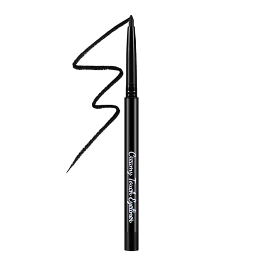 Apooliy Wasserfester Eyeliner-Stift, Langanhaltender Creme-Eyeliner-Stift, Hochpigmentierter Augen-Makeup-Stift mit bis zu 24 Stunden, Schwarz-Braun-Weiß von Apooliy