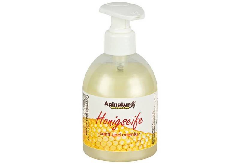 Apinatur Flüssigseife Apinatur Handseife Honigseife flüssig, 250ml Seifenspender Honigduft von Apinatur