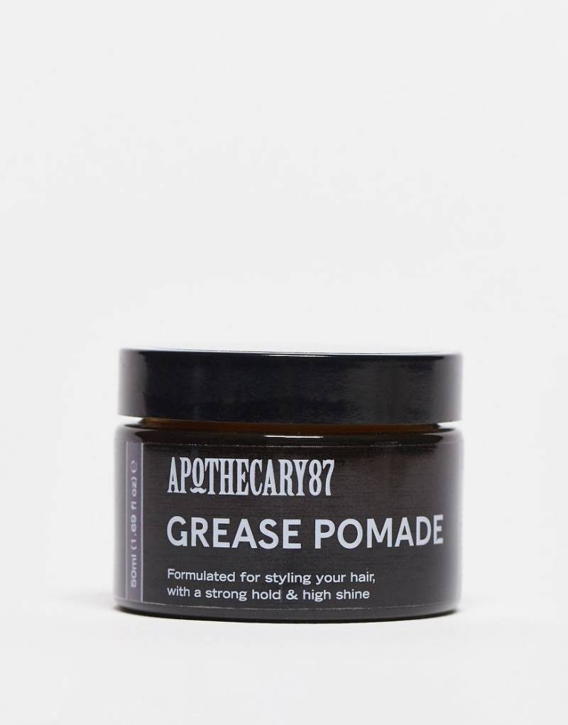 Apotheker 87 - Haarstyling - Grease Pomade, 50 ml-Keine Farbe von Apothecary 87