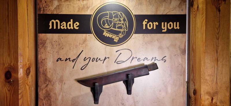 Messerscheide Iris Braun von ApparatusLarpShop