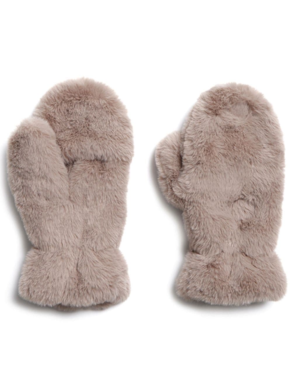 Apparis Fäustlinge aus Faux Fur - Nude von Apparis