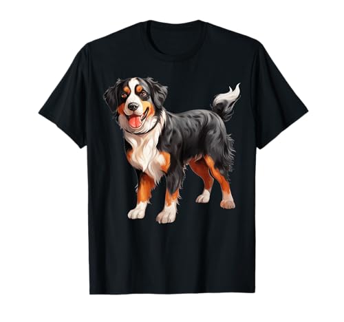 Appenzeller Sennenhund Gedenkstätte für Hunde Mama Papa Welpe Züchter T-Shirt von Appenzeller Sennenhund Dog Tees NYC