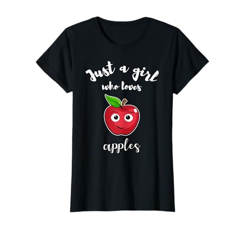 Apfel Obst Shirt Lustig Apfelliebhaber Cool Fruit Apple Girl T-Shirt von Apple Fruit Giftz and More