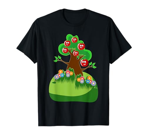 Apfelbaum Äpfel Kleinkind Junge Mädchen Apfel Ernte Saison Geschenk T-Shirt von Apple Picking Apples Designs