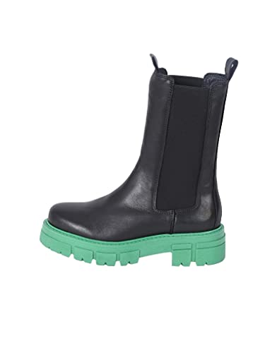 Apple of Eden® Chelsea Boot Damen CHER | Hohe Chelsea Boot Stiefelette aus Leder für Damen aus 100% Leder von Apple of Eden