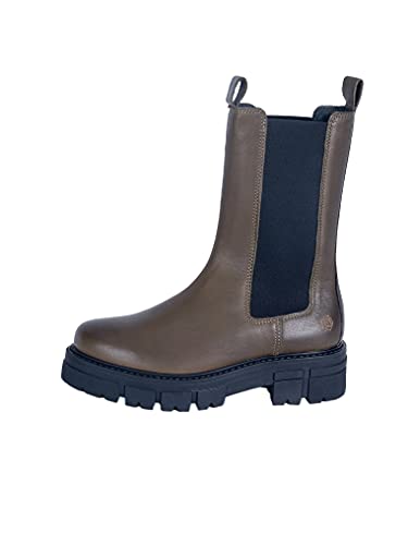 Apple of Eden® Chelsea Boot Damen Cher | Hoher Chelsea Boot für Damen aus 100% Leder von Apple of Eden