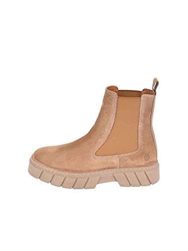 Apple of Eden® Chelsea Boot Damen DOT | Chelsea Boot Stiefelette aus Leder für Damen aus 100% Leder von Apple of Eden