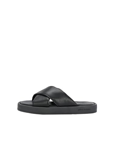 Apple of Eden® Sandale Damen CAROLINA | Plateau Pantolette aus Leder für Damen aus 100% Leder von Apple of Eden