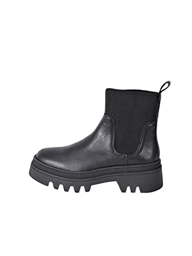 Apple of Eden® Stiefelette Damen Daphne | Chelsea Boot Stiefelette aus Leder mit Chunky Profilsohle für Damen aus 100% Leder von Apple of Eden