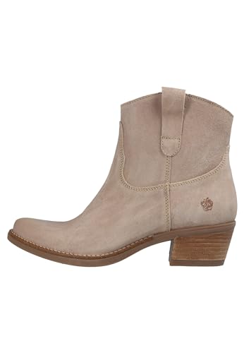 Apple of Eden® Stiefelette Damen EVIE| Western Boot Stiefelette aus Leder für Damen aus 100% Leder von Apple of Eden