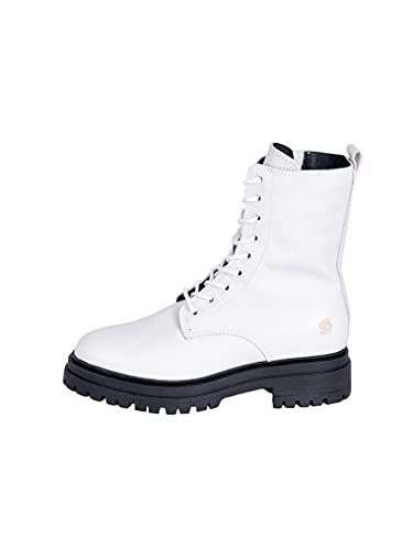 Apple of Eden® Stiefelette Damen LAURA | Schnürstiefelette aus Leder für Damen aus 100% Leder von Apple of Eden