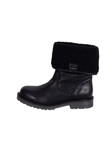 Apple of Eden® Stiefelette Damen SUELI | Stiefelette mit Wollumschlag für Damen aus 100% Leder von Apple of Eden