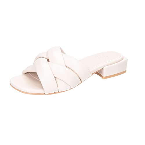 Apple of Eden Adult June Slides Ivory sonstige Gr. 41 von Apple of Eden