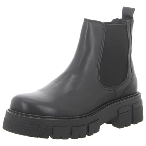 Apple of Eden Damen Chelsea Boot in Schwarz, Größe 37 von Apple of Eden
