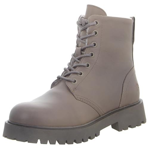 Apple of Eden Damen Schnürstiefel in Beige, Größe 41 von Apple of Eden