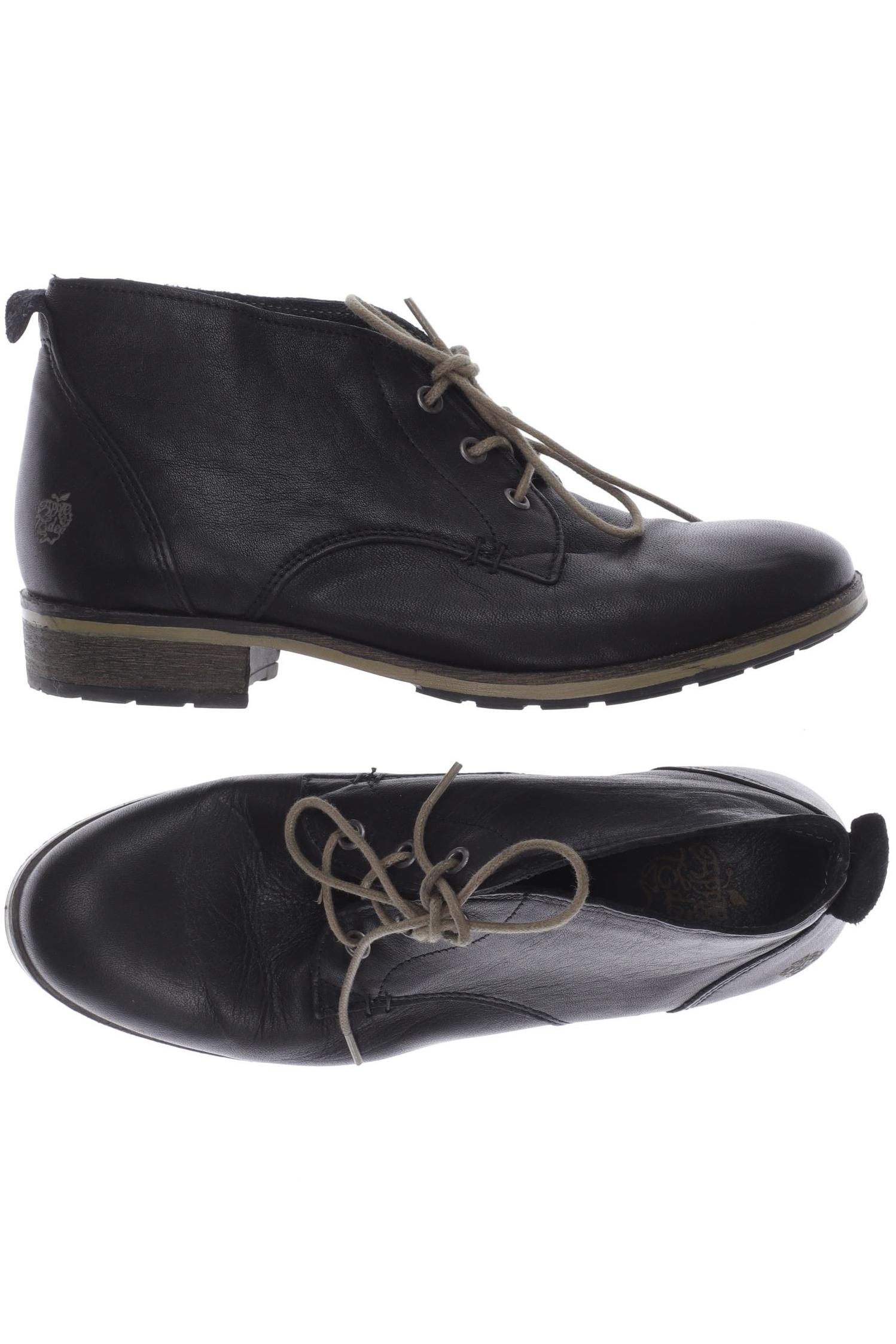 Apple of Eden Damen Stiefelette, schwarz, Gr. 37 von Apple of Eden