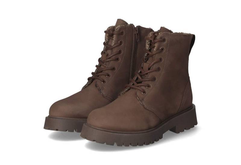 Apple of Eden Apple of Eden GENEVE 5 Damen Rauleder braun Winterstiefel von Apple of Eden