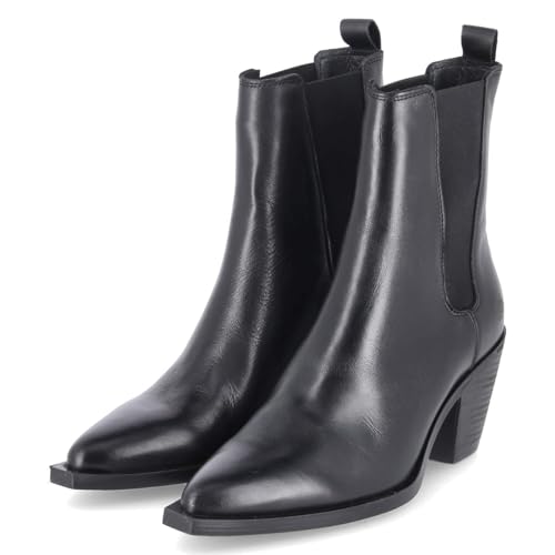 Apple of Eden SOL 1 Schlupfstiefel Glattleder Damen in schwarz - Gr. 39 von Apple of Eden