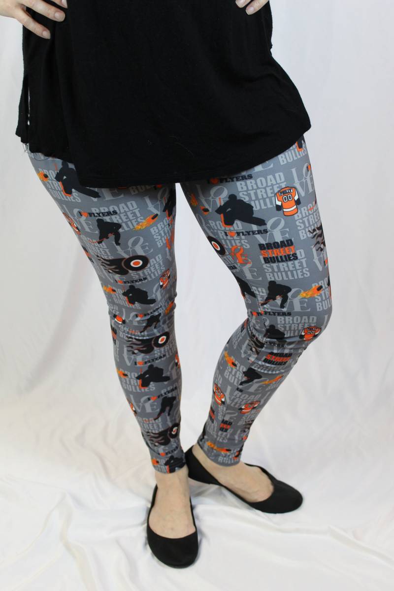 Philadelphia Flyers Inspirierte Damen Leggings von AppleGirlBoutique