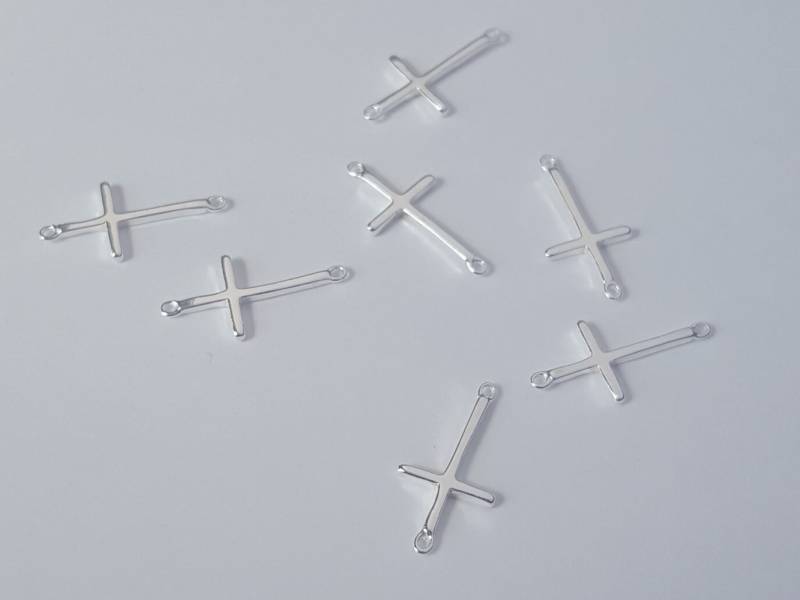 sterling Silber Kreuz Link, 9.4x18.7 Mm, Schneller Versand Aus Den Usa sterling Silber Kreuz Link, 9.4x18.7 Mm, Schneller Versand Aus Den Usa von AppleTreeBeads