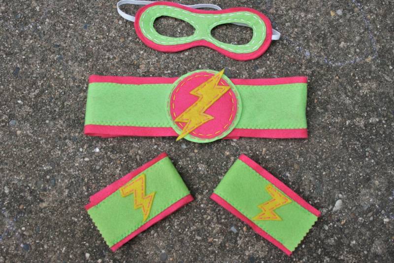 Mädchen Superhelden Set von ApplesauceLLC