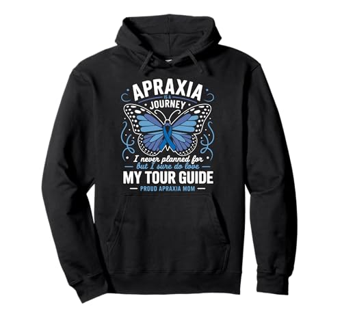 Stolze Apraxia Mama Apraxia Awareness Stiefmutter Muttertag Pullover Hoodie von Apraxia Mom Apraxia Awareness Month