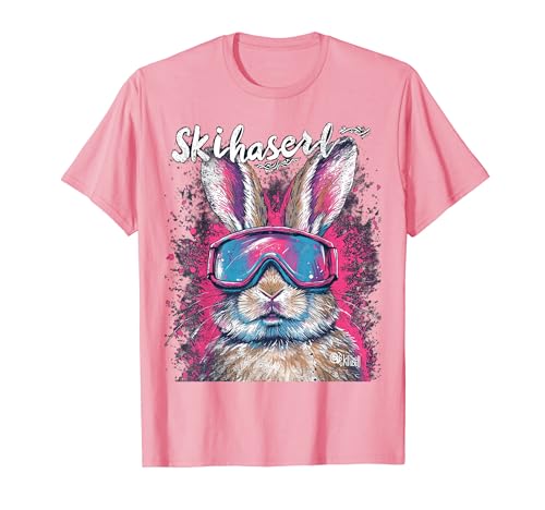 Skihaserl Apres Ski Haserl Skifahrer Winter Damen T-Shirt von Apres-Ski Designs für Skihäschen und Hüttngaudi