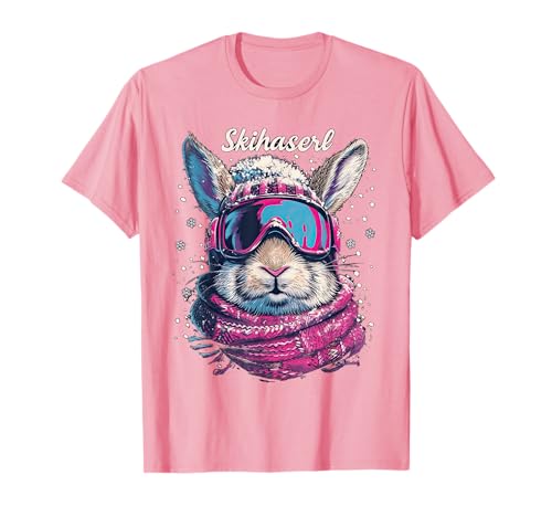 Skihaserl Apres Ski Haserl Skifahrer Winter Damen T-Shirt von Apres-Ski Designs für Skihäschen und Hüttngaudi