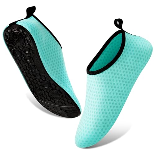 Apricitie Schwimmschuhe Wasserschuhe Damen Herren Breathable Strandschuhe Badeschuhe Schnell Trocknend Barfuß Schuhe Für Beach Pool Surfen Yoga von Apricitie