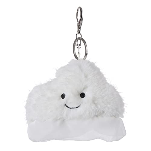 Apricot Lamb Plüsch Schlüsselanhänger Wolke 12cm(weiß), Glücksbringer,Geschenke Freundin oder Freund,Auto schlüsselanhänger,Geschenk zum Führerschein, Frauen,Mädchen, Kinder von Apricot Lamb