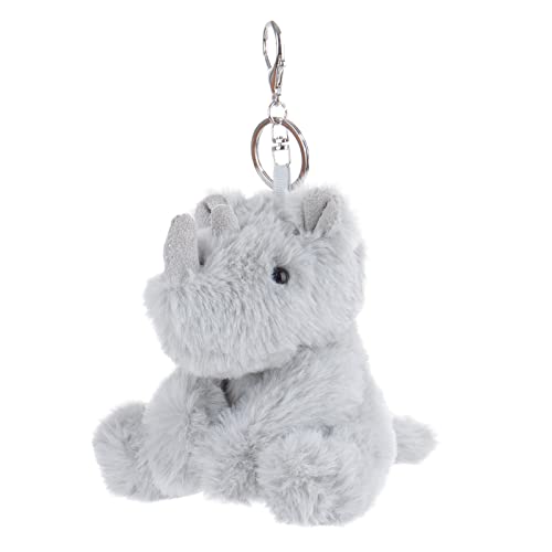 Apricot lambPlüsch Schlüsselanhänger Nashorn 13cm, Glücksbringer,Geschenke Freundin oder Freund,Auto schlüsselanhänger,Geschenk zum Führerschein, Frauen,Mädchen, Kinder von Apricot Lamb