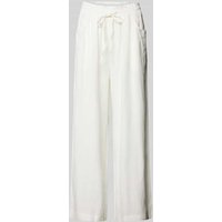 Apricot Wide Leg Stoffhose mit Eingrifftaschen in Offwhite, Größe L von Apricot