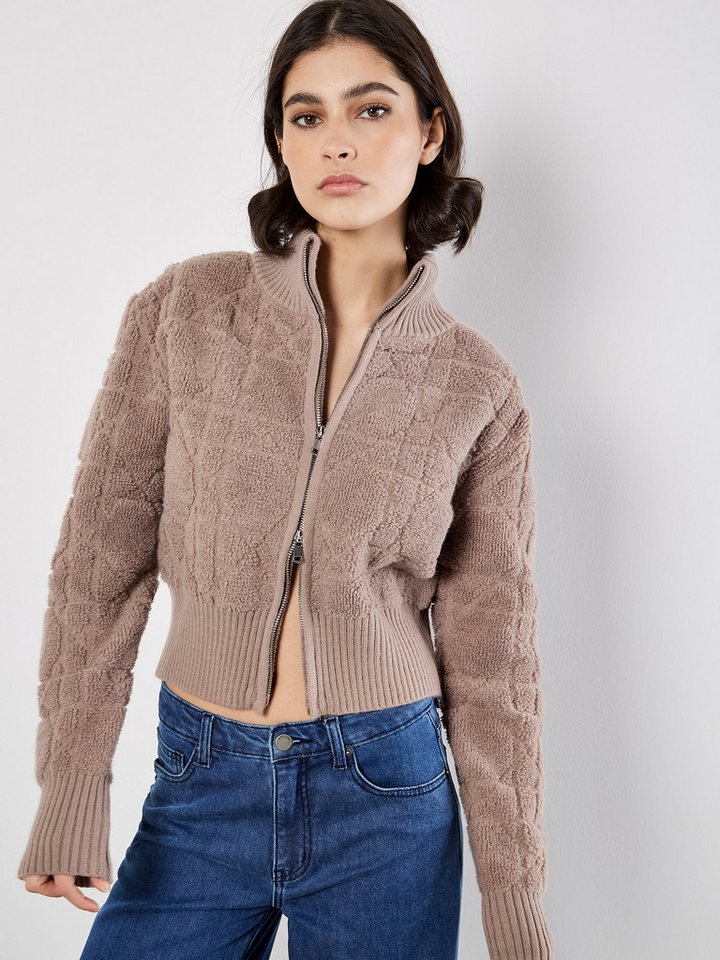 Apricot Bouclèjacke Kurzjacke aus Bouclé von Apricot