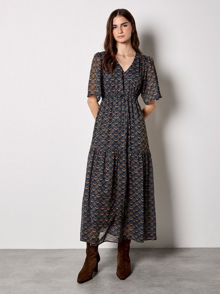 Apricot Chiffonkleid von Apricot