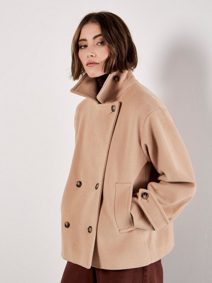 Apricot Kurzjacke Kurzjacke im Zweireiher Stil von Apricot