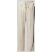 Apricot Regular Fit Stoffhose mit Tunnelzug in Sand, Größe M von Apricot