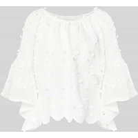 Apricot Relaxed Fit Bluse mit Strukturmuster in Offwhite, Größe S von Apricot