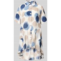 Apricot Relaxed Fit Longbluse mit verlängertem Rückenteil in Marine, Größe XXL von Apricot