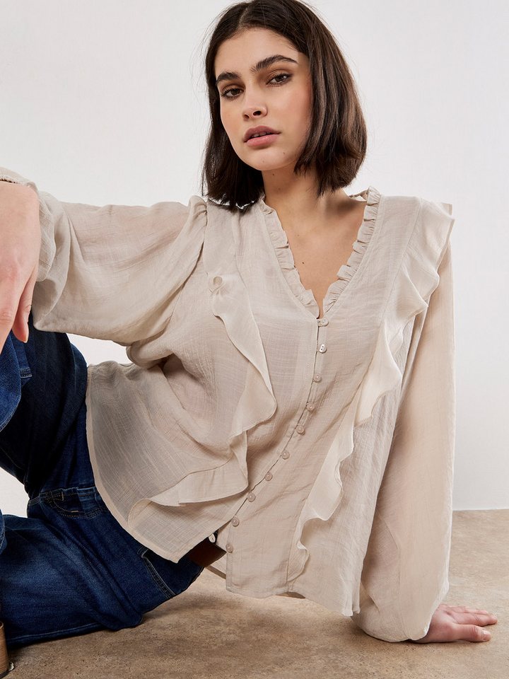 Apricot Rüschenbluse Unibluse mit Rüschen von Apricot