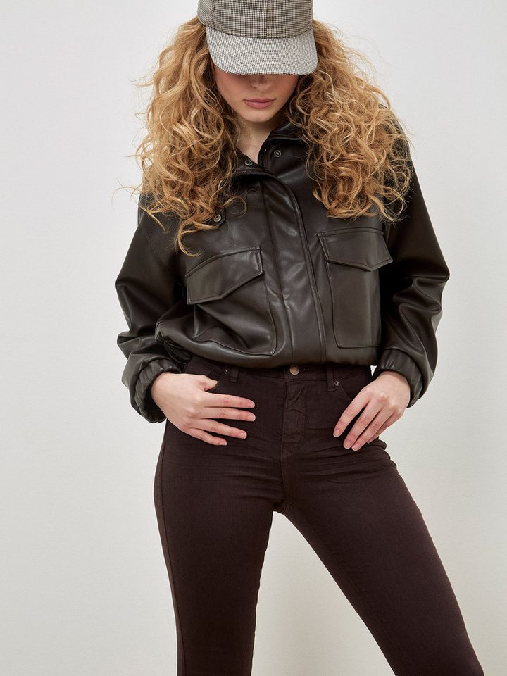 Apricot Skinny-fit-Jeans Skinny-Jeans in unifarben von Apricot