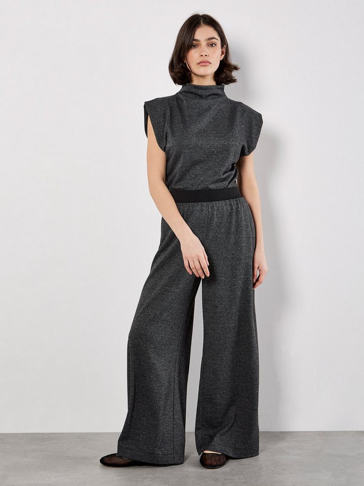 Apricot Strickhose Weite Hose mit Hahnentrittmuster von Apricot