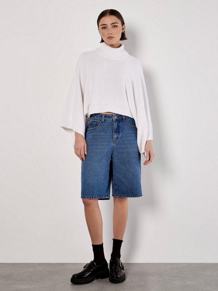 Apricot Strickpullover Cape-Pullover mit Stehkragen von Apricot