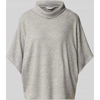 Apricot Strickpullover mit Rollkragen in Hellgrau Melange, Größe XXL von Apricot