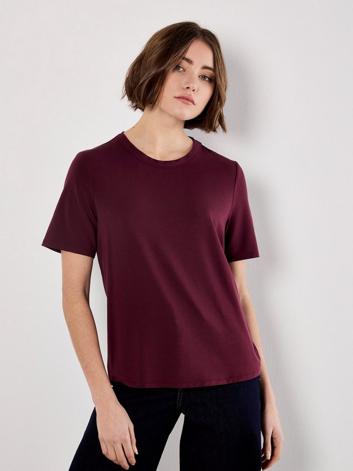 Apricot T-Shirt Basic T-Shirt, aus elastischem Material von Apricot