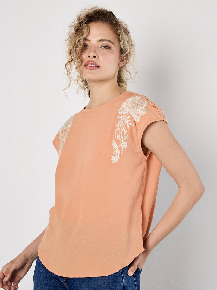 Apricot T-Shirt Modisches Shirt mit Stickerei von Apricot
