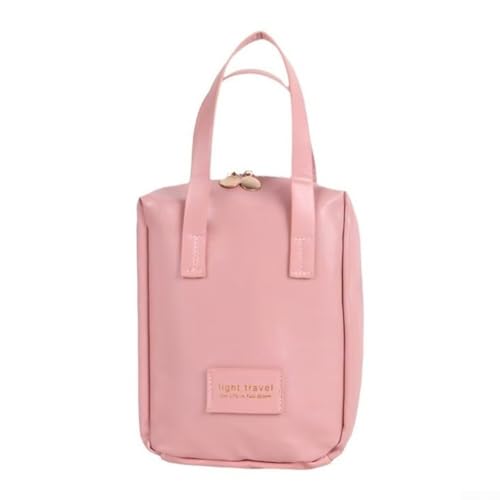 Tragbare Kosmetik-Aufbewahrungstasche für Mädchen, stilvolles Design für bequemes Reisen, rose Tragbare Kosmetik-Aufbewahrungstasche für Mädchen, stilvolles Design für bequemes Reisen, rose von Aprilsunnyzone