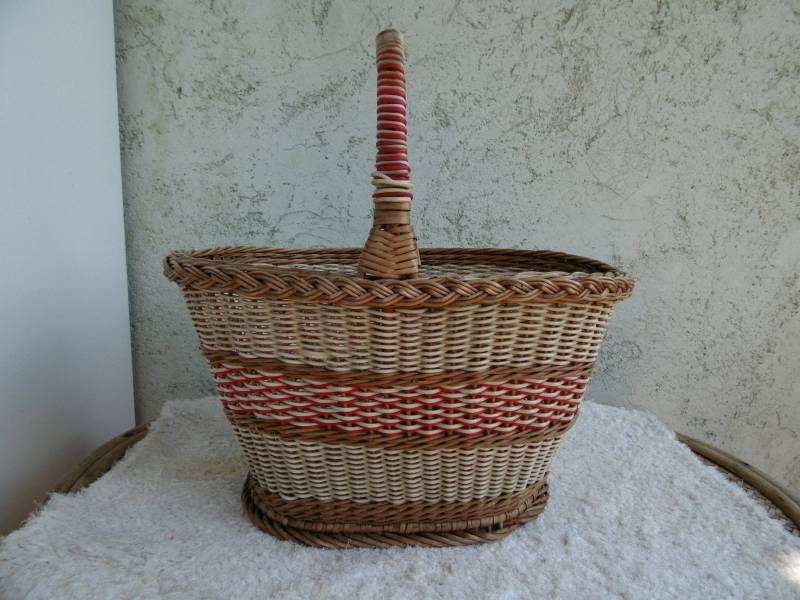 Ovaler Geflochtener Weidenkorb - Handarbeit Natürlich Gewebter Bauernmarkt, Geschenk- Oder Aufbewahrungskorb, Herbst, Weiden Farm Stil Korb Ovaler Geflochtener Weidenkorb - Handarbeit Natürlich Gewebter Bauernmarkt, Geschenk- Oder Aufbewahrungskorb, Herbst, Weiden Farm Stil Korb von AproShop